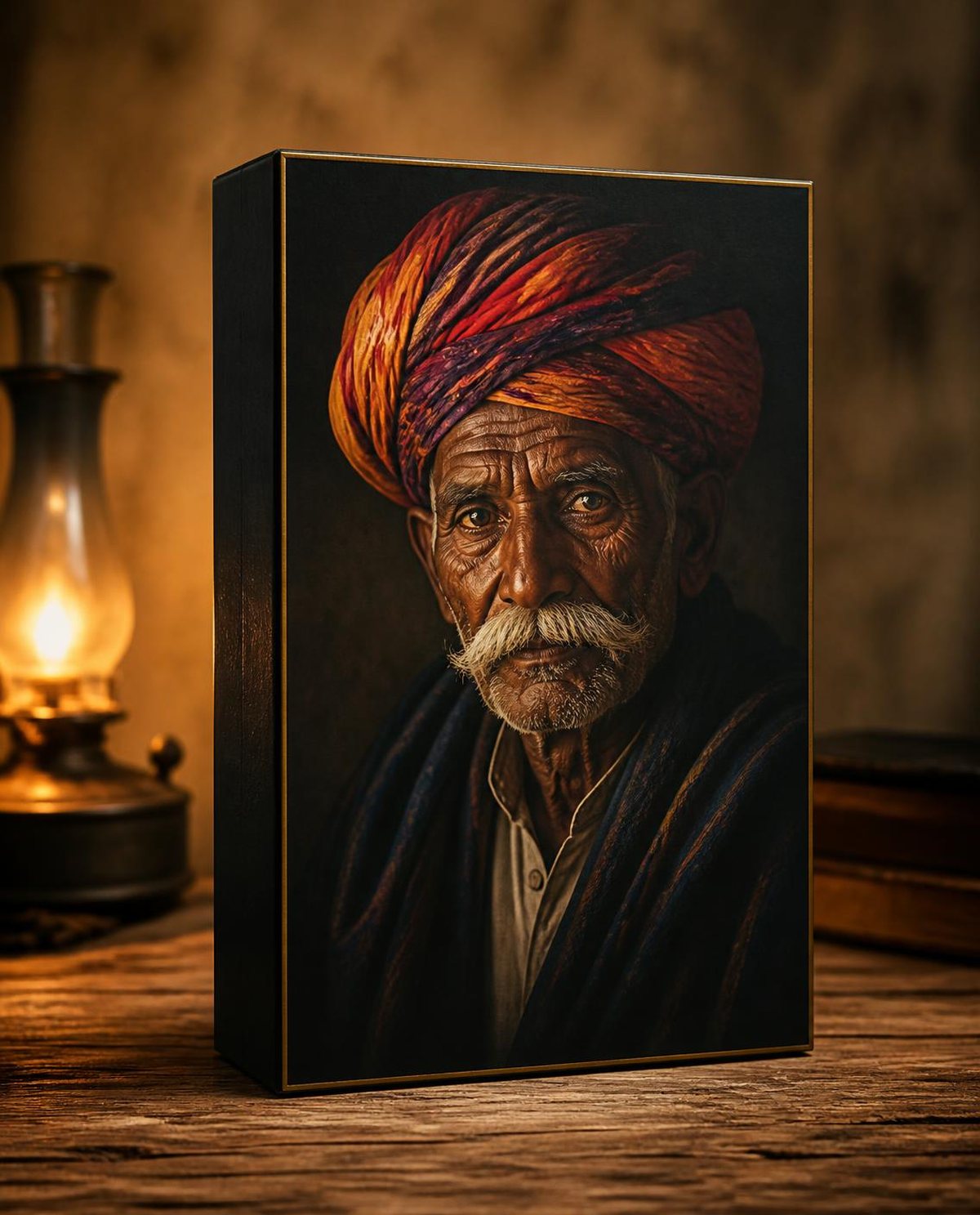 Painterly Character packaging
